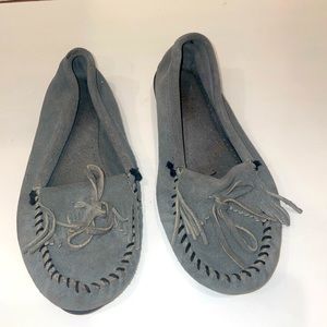 Minnetonka Suede Flats